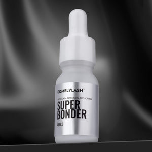 GB1 Super Bonder 10g bottle on a dark background with an after-application label