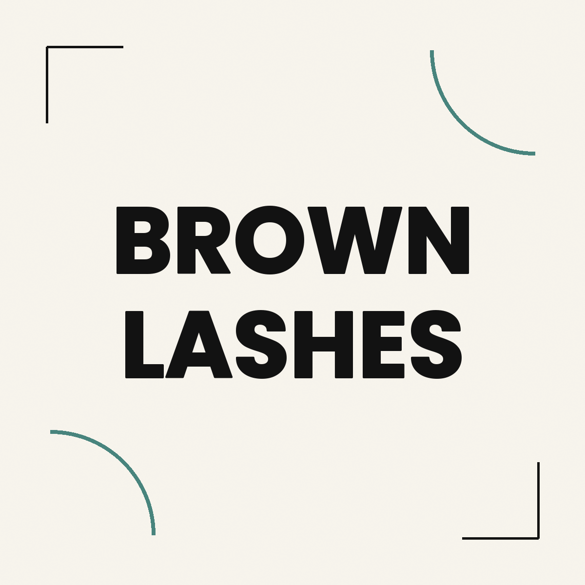 Comelylash Brown Lashes collection