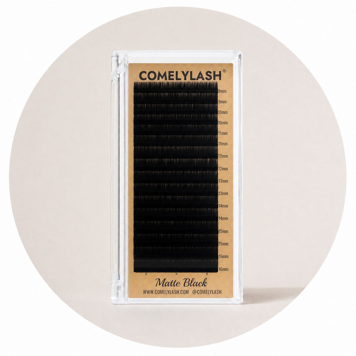COMELYLASH Matte Black lash category