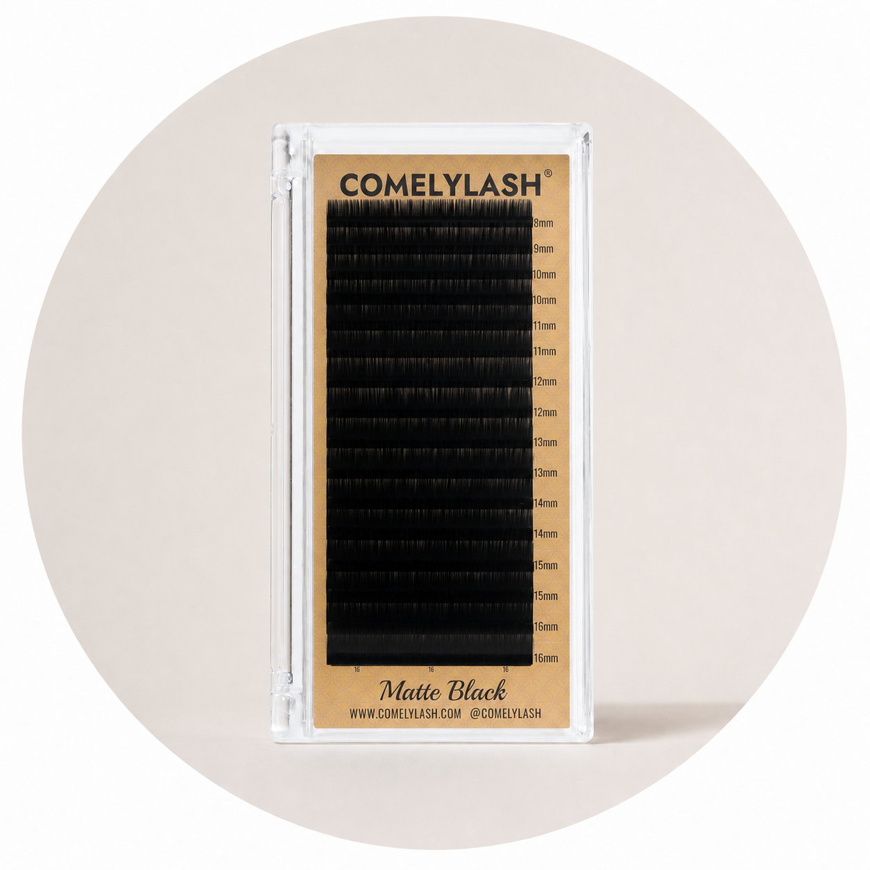 COMELYLASH Matte Black lash category