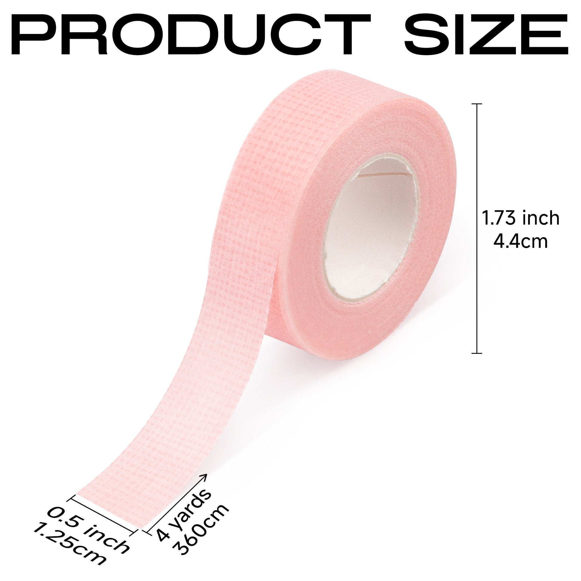 COMELYLASH non-woven lash tape size 0.5 inch by 4 yards